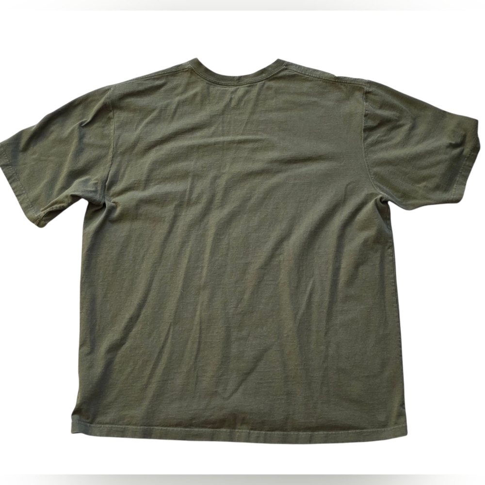 Carhartt K87 XLT Pocket Tee Workwear Army Green Heavy Duty - Picture 4 of 7